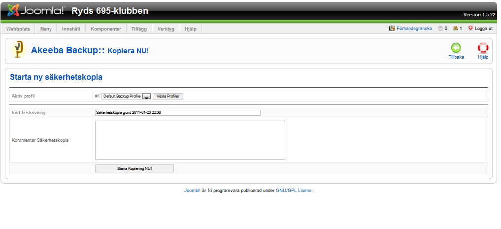 Skerhetskopia_Akeeba
